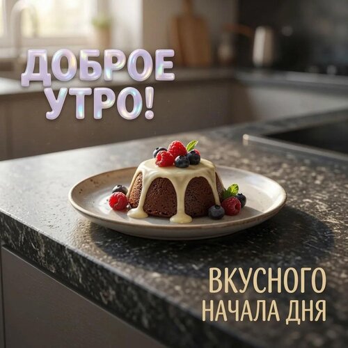 Открытка Доброе утро! Вкусного начала дня