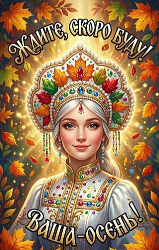 Открытка ПОСЛЕДНИЙ ДЕНЬ ЛЕТА