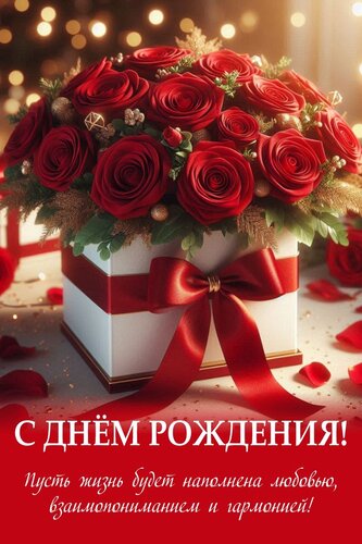Открытка С днем рождения