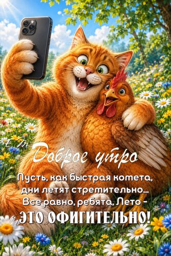 Открытка Доброе утро