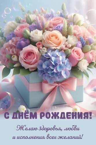 Открытка С днем рождения