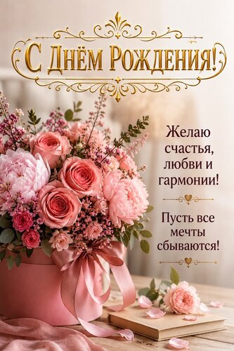 Открытка С днем рождения