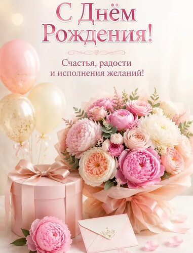Открытка С днем рождения