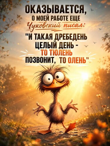 Открытка Юмор
