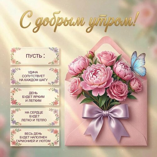 Открытка С добрым утром!