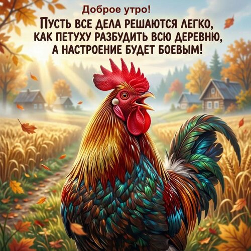 Открытка Доброе утро!