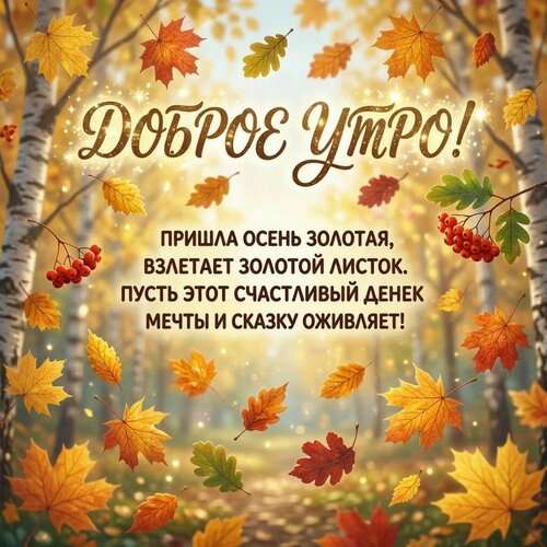 Открытка Доброе утро!