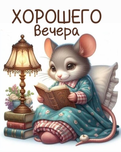 Открытка Хорошего вечера