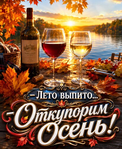 Открытка Начало осени