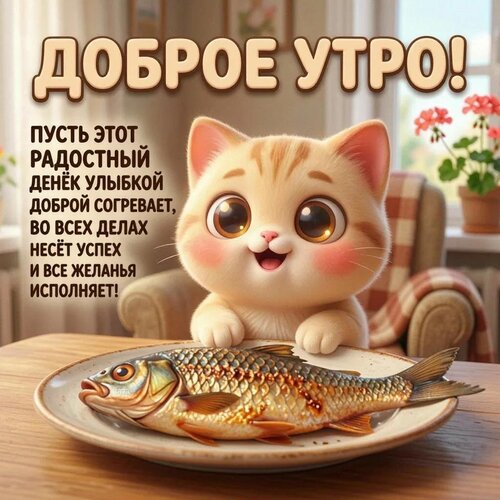 Открытка Доброе утро!
