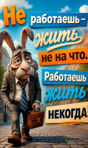 Анимированная открытка УЛЫБНИСЬ, ЮМОР!