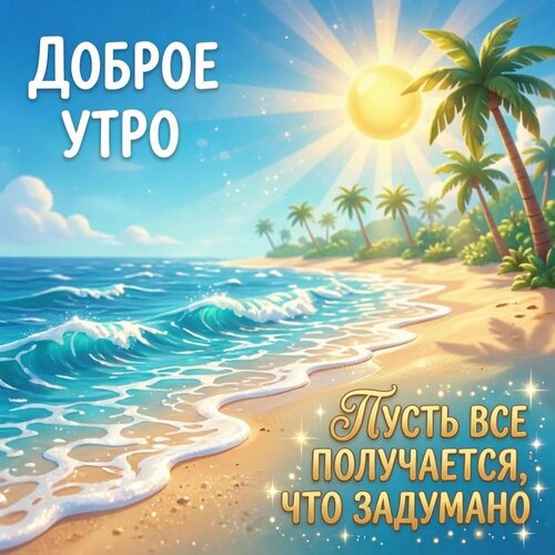 Открытка Доброе утро
