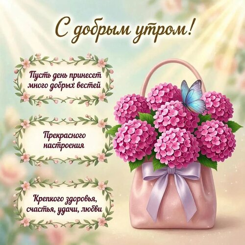 Открытка С добрым утром!