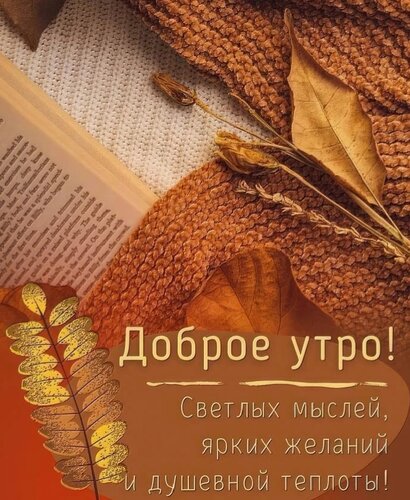 Открытка Доброе утро