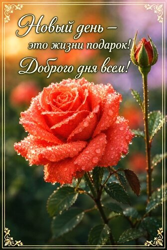 Открытка ДОБРОГО ДНЯ ВСЕМ!