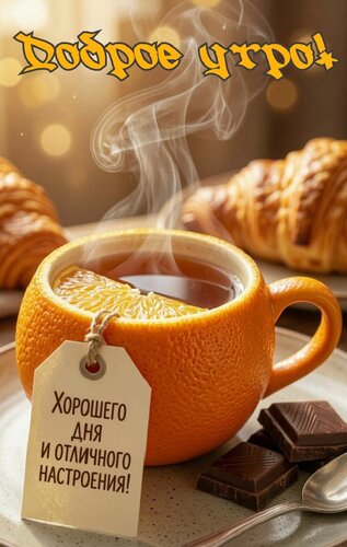 Открытка Доброе утро