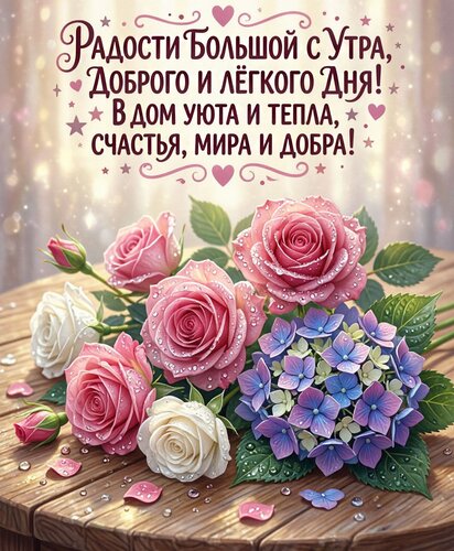 Открытка Доброго утра