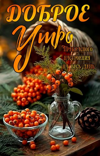 Открытка Доброе утро