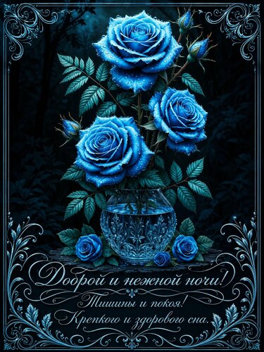 Открытка Доброй ночи