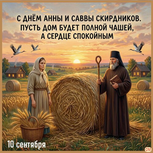 Открытка Анна и Савва Скирдники 1