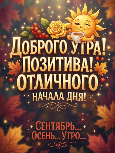 Открытка Доброе утро!