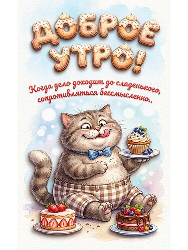 Открытка Доброе утро