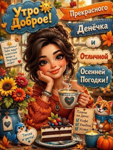 Открытка утро доброе