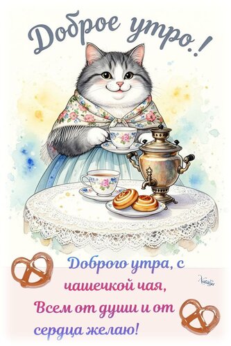 Открытка Доброе утро