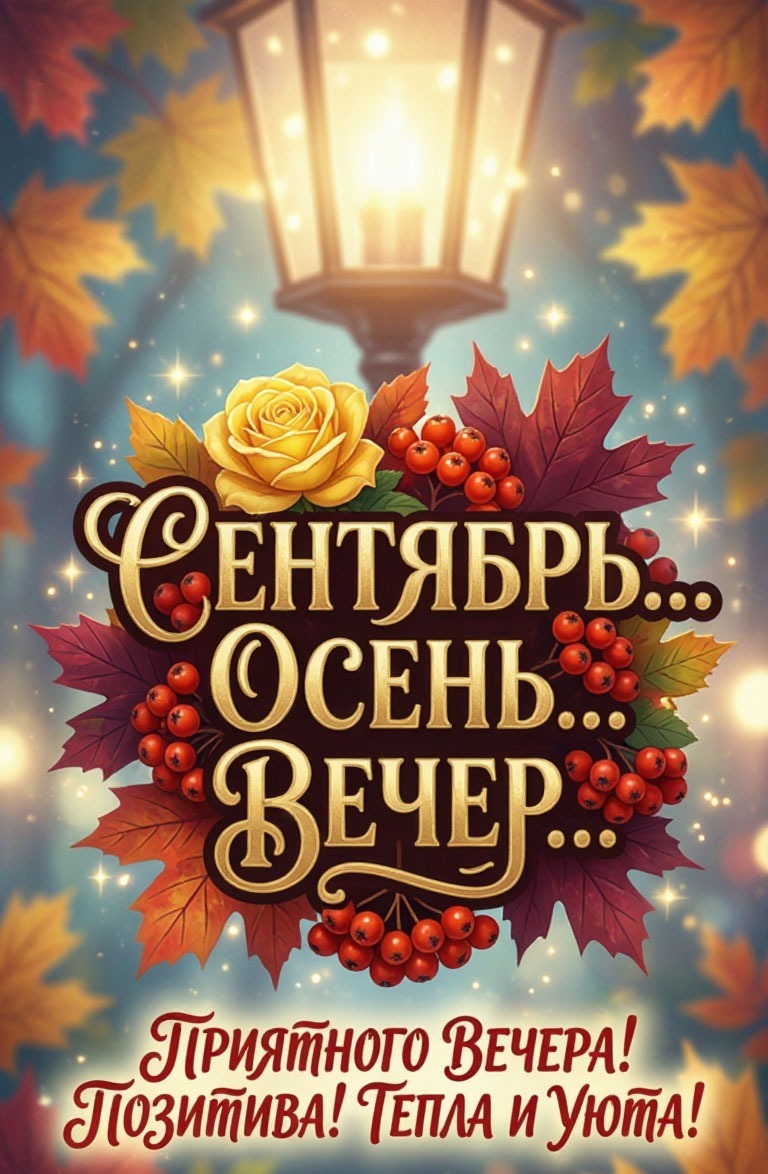 Открытка Добрый вечер!