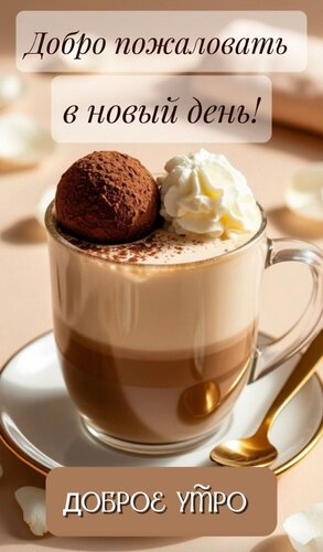 Открытка Добро пожаловать в новый день. Доброе утро