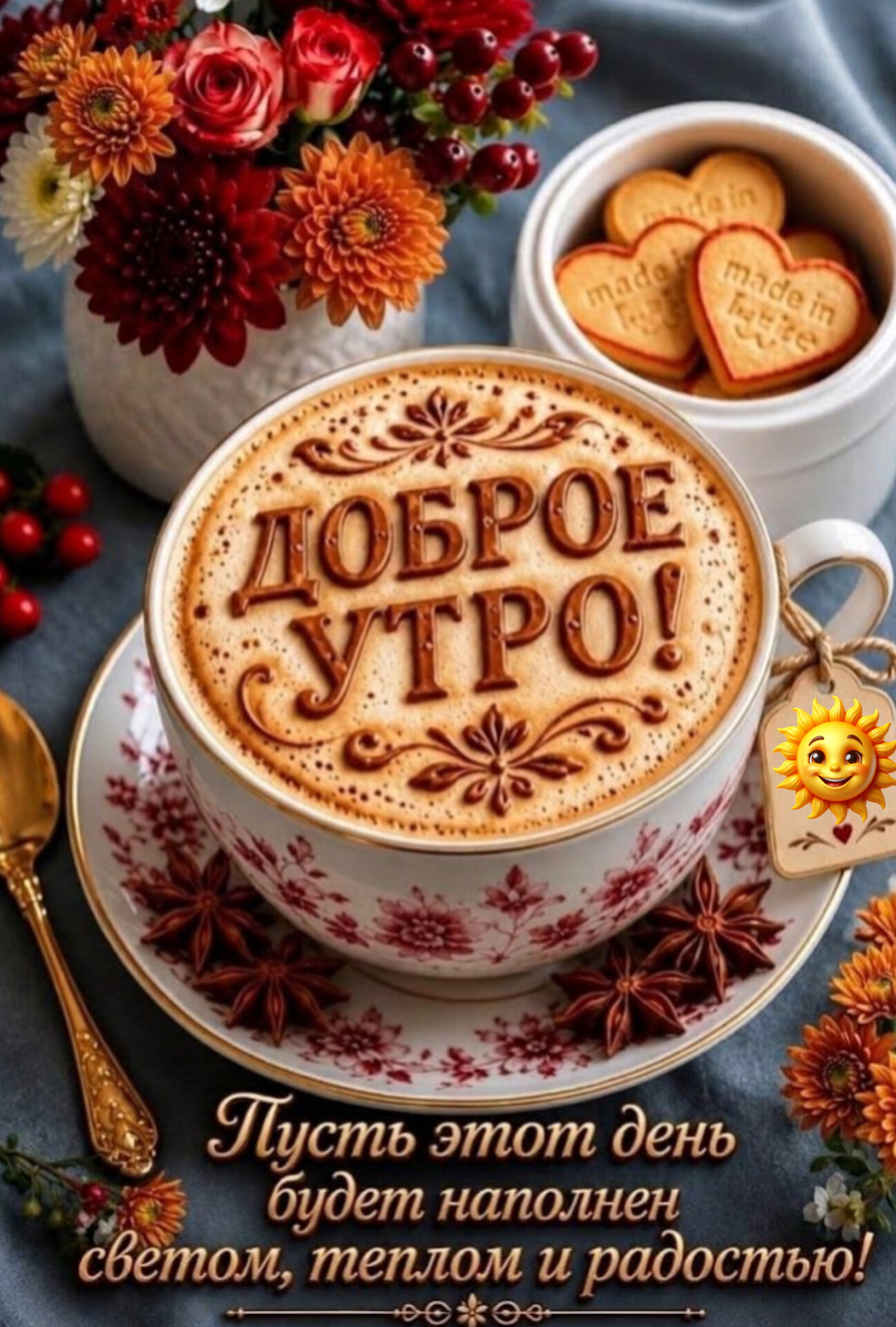 Открытка Доброе утро
