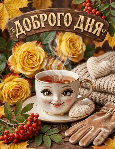 Анимированная открытка Добрый день!