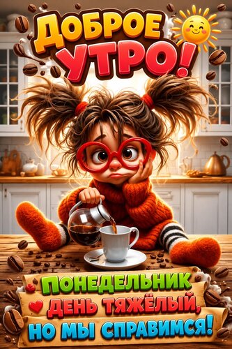 Открытка Утро доброе