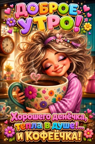 Открытка Доброе утро