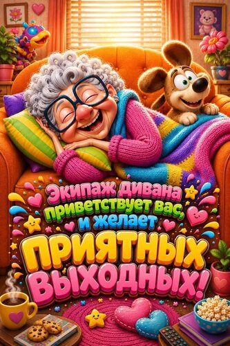 Открытка Приятных выходных