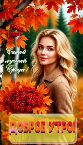 Открытка Доброе утро