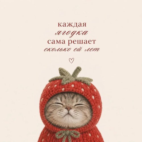 Открытка каждая ягодка сама решает