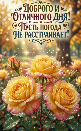 Открытка Доброго и отличного дня