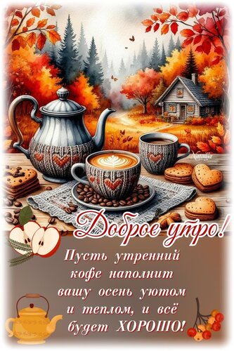Открытка С добрым утром