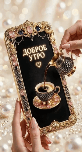 Анимированная открытка Доброе утро!