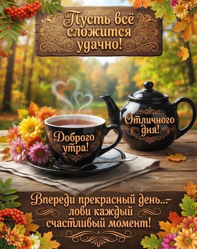 Открытка Доброго утра