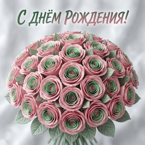 Открытка С днём рождения!