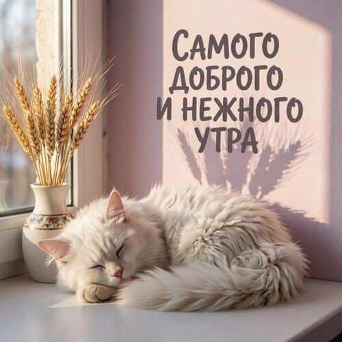 Открытка Самого доброго и нежного утра