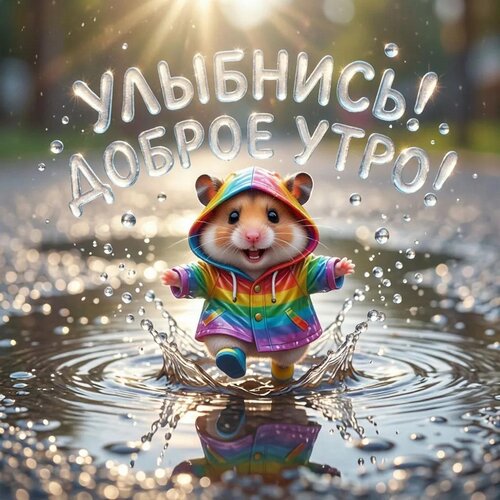 Открытка Улыбнись! Доброе утро!
