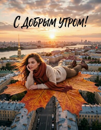 Открытка С добрым утром