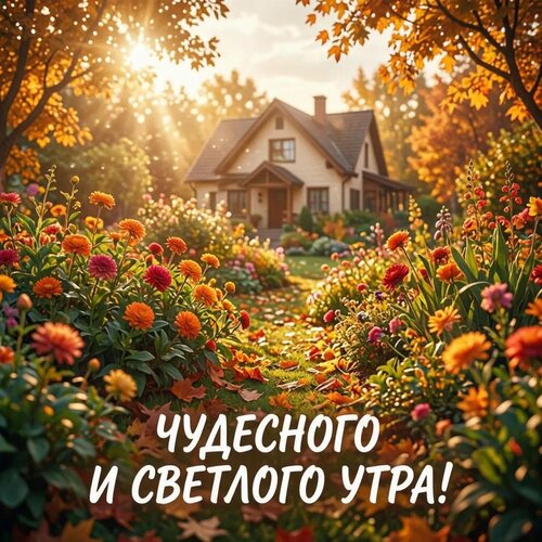 Открытка Чудесного и светлого утра!
