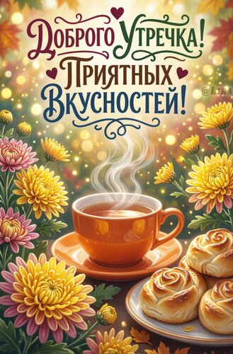 Открытка Доброе утро