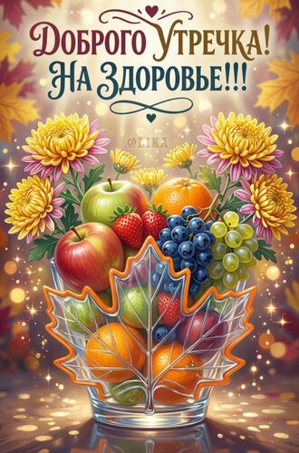 Открытка Доброго утра.
