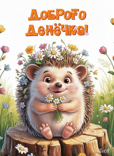 Открытка доброго денёчка