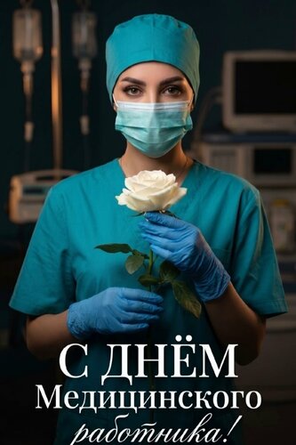 Открытка С днем медработника